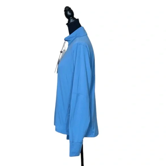 NWT RLX Ralph Lauren Quarter Zip Jersey Pullover (B-1) - Picture 6 of 16